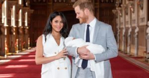 Prince Harry's First Father's Day-Shares An adorable Picture Of Baby Archie Holding On To His Dad's Finger